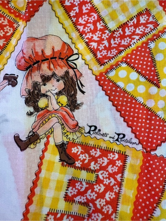Vintage Other - Vintage Petticoats & Pantaloons Rag Doll LOVE Cotton Fabric 2 Yards 44” Wide